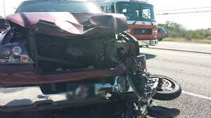 Vehicle Vs Motorcycle Crash In Merritt Island Tuesday One Person Injured