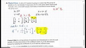 Worksheets cover teh following topics: Algebra 2 Chapter 4 Test Review Youtube