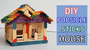 Pics for gt popsicle house blueprints from popsicle stick house plans free. 25 Diy Patterns And Designs To Make A Popsicle Stick House Guide Patterns