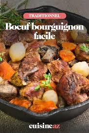 Boeuf Bourguignon Facile Recette Boeuf Bourguignon Facile Bourguignon Facile Bœuf Bourguignon