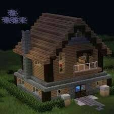 @cyrix.tl follow @mine.tale for more! Little Cute Cabin Easy Minecraft Houses Minecraft Houses Minecraft House Designs