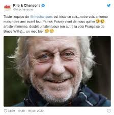 Bruce willis y su esposa emma heming se encuentran en la cuarentena. La Voix Francaise De Bruce Willis S Est Eteinte