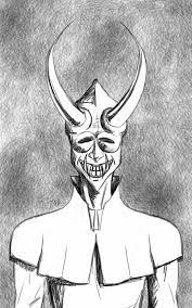 Also demonic drawing smile available at png transparent variant. Artstation Daily Sketch The Smiling Demon Matthew Tak