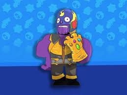 That's a spicy jalapeno knuckle sandwich! Thanos El Primo Skin For End Game Brawlstars Up Game Games Alien Logo