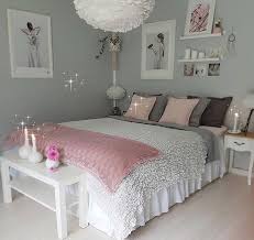 Habitacion matrimonio gris y rosa. Camas Decoradas Con Rosa Gris Y Blanco