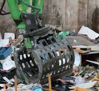Sorting grab and recycling grab for material handlers ...