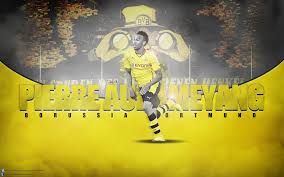 Der ballspielverein borussia 09 e. Pierre Aubameyang Borussia Dortmund By Designer Dhulfiqar On Deviantart