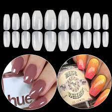 Maybe you would like to learn more about one of these? Amazon Com Coffin Fake Nails Tips Acrylic False Nail Btartbox 600pcs Natural Artificial Full Cover Ballerina Nails 10 Sizes Beauty