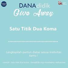 Give Away Alert Jawab Pertanyaan Di Atas Dan Hadiah Uang Tunai Menanti Jangan Lupa Tag 3 Orang Temanmu Ya Pinjaman Dana Pendidik Pendidikan Hadiah Orang
