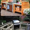 Outdoor stainless steel sink cabinets. 3