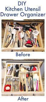 It has slots for 16 knives, which means there's even space for your paring knife and some extras. Diy Kitchen Utensil Drawer Organizer Easy Kevin Amanda Food Trave Utensil Drawer Organization Kitchen Drawer Organization Storage And Organization