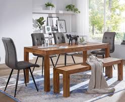 Sitzbank bretagne im landhausstil mit 3 holzkörben für ordentlich stauraum. Wohnling Esszimmer Sitzbank Mumbai Kaufland De