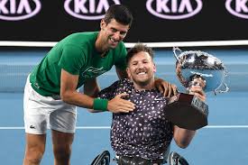 Dylan martin alcott, oam (born 4 december 1990)1 is an australian wheelchair basketballer, wheelchair tennis player, radio host and motivational speaker. Alcott Wins Sixth Consecutive Quad Australian Open Title In Home City