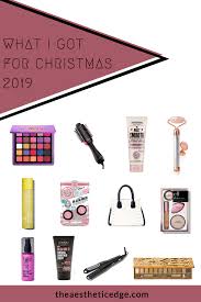 What I Got For Christmas 2019 The Aesthetic Edge In 2020 Skin Care Kit Blending Sponge Urban Decay Vice Lipstick