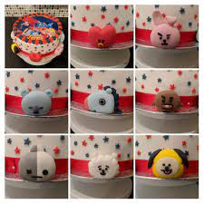 The track uniquely shows each of the bts' member's charms as they show how smooth and at times charismatic, they. A Friend Asked Me To Make A Birthday Cake For Her Daughter Who S A Big Fan Of K Pop Group Bts Devonshire Honey Cake With Vanilla Buttercream Fondant And Sugarcraft Characters Baking