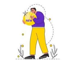 Image of person celebrating with confetti, symbolizing freedom and new beginnings