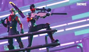 The sky is covered with purple clouds, lightning is visible, and the ominous dead climb into human cities. Fortnite Downtime Epic Shutting Down Servers For Ps5 And Xbox Series X Update Gaming Entertainment Express Co Uk