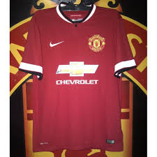 Jersey Manchester United Original Home 2014 2015 Shopee Indonesia
