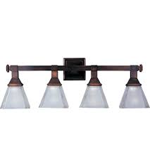 Maxim 11079ftoi Brentwood 4 Light 28 Inch Oil Rubbed Bronze Bath Light Wall Light