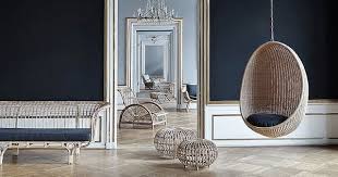 Trend Alert Hanging Chairs Are The Groovy Chic Accent Your Home Needs Furniture Design Indoor Chairs Hanging Egg Chair