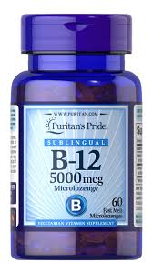 We did not find results for: Vitamin B 12 5000 Mcg Sublingual 60 Microlozenges Vitamin B 12 Supplements Puritan S Pride