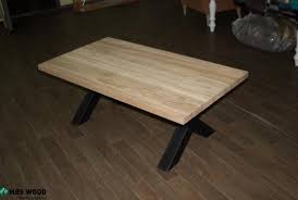 The wrought iron is forged into a barley twist on part of the legs. Coffee Table Oak Wood Iron Legs By Mbs Wood Ltd Coffee Tables Ambista