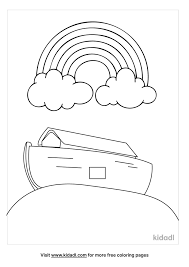 There are tons of great resources for free printable color pages online. Noah After Flood Rainbow Coloring Pages Free Weather Coloring Pages Kidadl