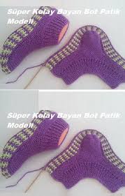 Patik Patikmodelleri Patikornegi Orgumodelleri Hello Before We Start Knitting We Must First Decide Knitted Slippers Pattern Crochet Knitting Blogs