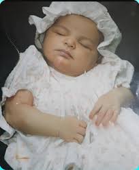 Princess in Melody's garden with fabulous eyelashes