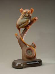 Lemur Gemstone Carving Art Gemstone Art Art Carved Stone Carving