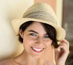 Protecting Hair From Summer 4fashionadvice Hats For Short Hair Hats Short Hair Hat With Short Hair
