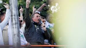 Jair bolsonaro is a brazilian politician and former military officer. Brazil S Bolsonaro Fined For Flouting Mask At Mass Motorcycle Rally Ctv News