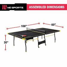 To select the ping pong table that tops our list, we looked for a product that combines high quality and an affordable price. 108 In Premium Wooden Barrington Tennis Table Official Tournament Size Ping Pong For Sale Online Ebay