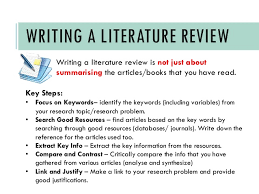 Savesave contoh cara menulis literature review for later. Writing A Literature Review A Quick Guide