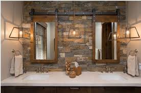 Barn Door Medicine Cabinet But Continue Shelving Between Doors One Door Wide In The Middle Like Sliding Barn Door Bathroom Tuscan House Bathroom Cabinets Diy