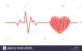 Electrocardiogram Graph Ekg Heart Rhythm Stock Photos