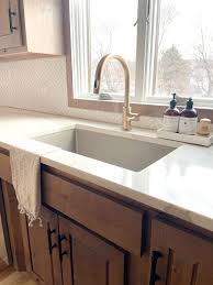 Inspired examples of marble kitchen countertops 14 photos. Everything You Need To Know Before Choosing White Quartz Countertops Amanda Katherine