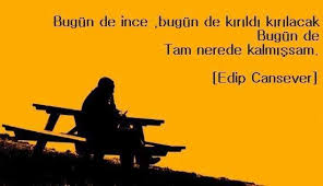 Edip Cansever Edebiyat Alintilar Siir
