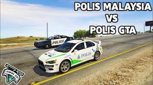Polisi sedang gencar memberantas pinjaman online ilegal. Kereta Polis Malaysia Vs Kereta Polis Gta Mana Paling Laju Gta 5 Malaysia Youtube