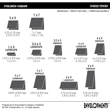 4.9 out of 5 stars. Card Making Size Chart Envelopments Pricing On All Our Styles Sizes Card Making Tips Card Making Techniques Card Making Tutorials