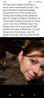 We shall miss you Christina, loved talking to you every time I came in 😞