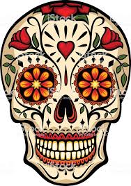 Vector Illustration Of An Ornately Decorated Day Of The Dead Sugar Sugar Skull Images Sugar Skull Drawing Sugar Skull Artwork