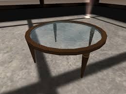 It acts as both a memory box and a coffee table or side table. Second Life Marketplace Simple Wood Glass Coffee Table Box
