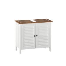 Waschbeckenunterschrank Havneby 2 Turig Weiss Waschbeckenunterschrank Schliessfacher Schrank