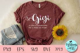 Gigi Definition Svg Grandma Svg Graphic By Midmagart Creative Fabrica