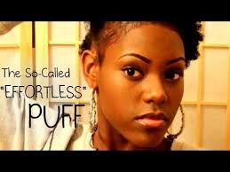Really short afro hair looks very edgy and sporty. The So Called Effortless Puff For Short Natural Hair Thin Edges Go Natural Hair Styles Short Natural Hair Styles Hairstyles For Thin Hair