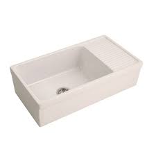 I was on my ipad googling drainboard sinks & found nbi. Barclay Inez 36 L X 20 W Farmhouse Kitchen Sink With Drainboard Wayfair