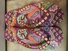 Vera Bradley Womens Paisley Sandals And Flip Flops For Sale
