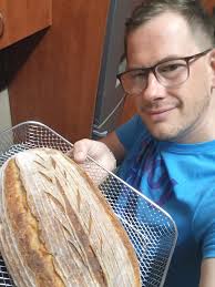 Trying various cheese spreads