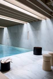 Snow Capped St Moritz Private Projects Liaigre Indoor Pool Design Contemporary Building Hotel Interior